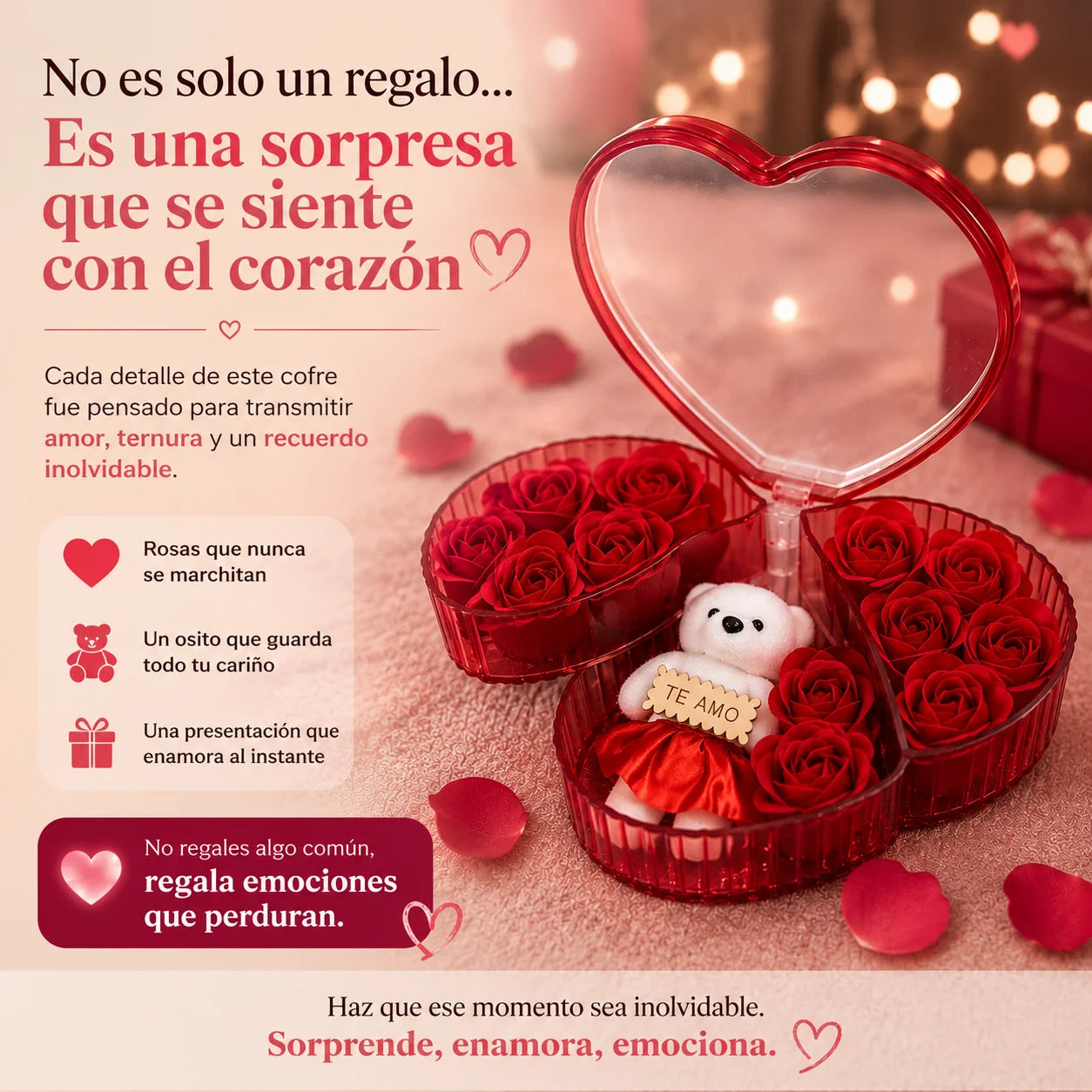El detalle que sorprendera a Mamá 🧸🌹