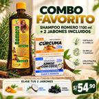 Shampoo de Romero + Jabón Artesanal ⭐ ¡CUIDA TU PIEL DE FORMA NATURAL!