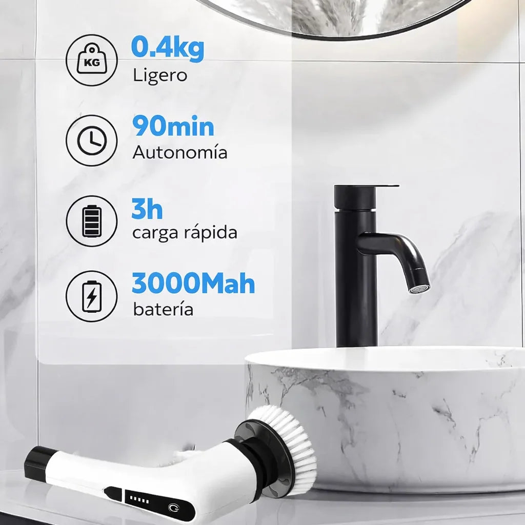 Cepillo de Limpieza Eléctrico Multifuncional 9 - 1 🧼⚡