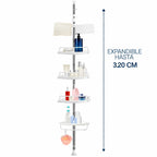 Esquinero de Baño Ajustable Multifuncional 🚿🛁
