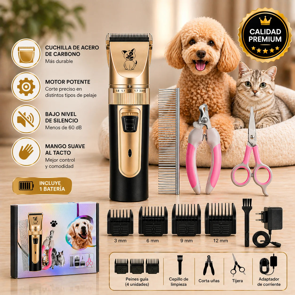Kit de Corte para Mascota ✂️