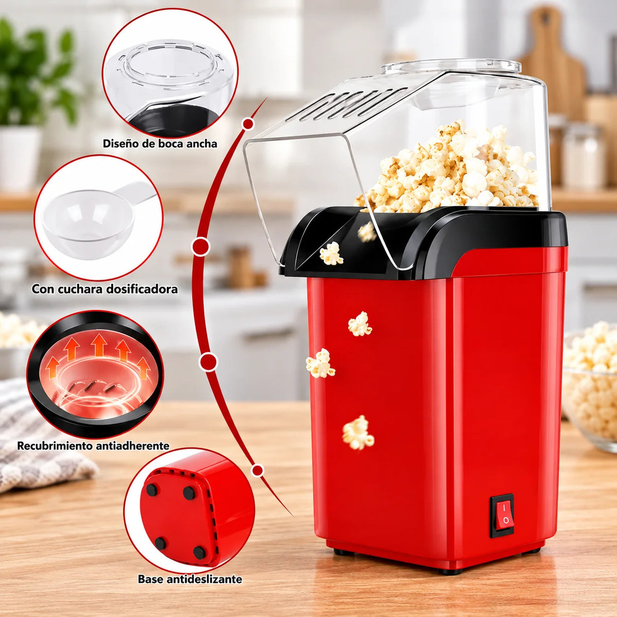 Maquina para hacer Canchita 🍿 ¡DISFRUTA DE CINE EN CASA!