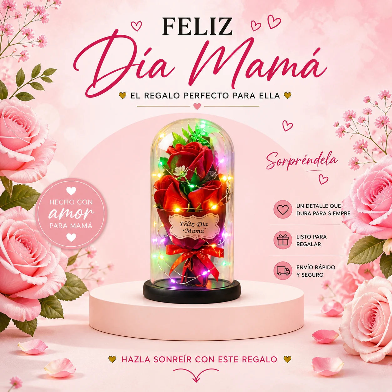 🌹 El regalo que hará Brillar los ojos de Mamá