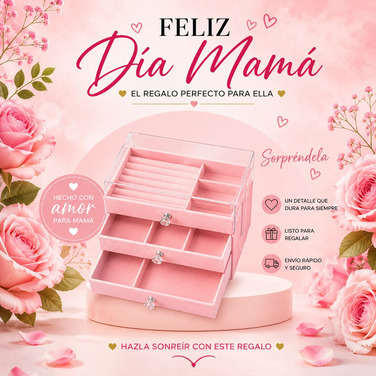 El regalo elegante que mamá usará todos los días 💖
