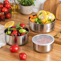 Set de Bowls 5 Piezas ¡Organiza tu Cocina como un Profesional! 🥗✨