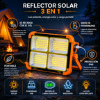 Reflector Solar de Emergencia 3 en 1 ¡Iluminación y Ahorro! ☀️🔋