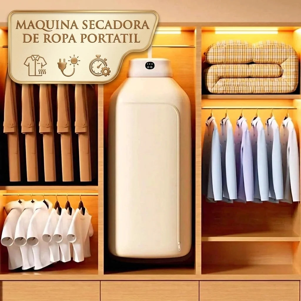 Secador de Ropa Portátil 🧥 ¡Tu ropa seca y lista al dia!